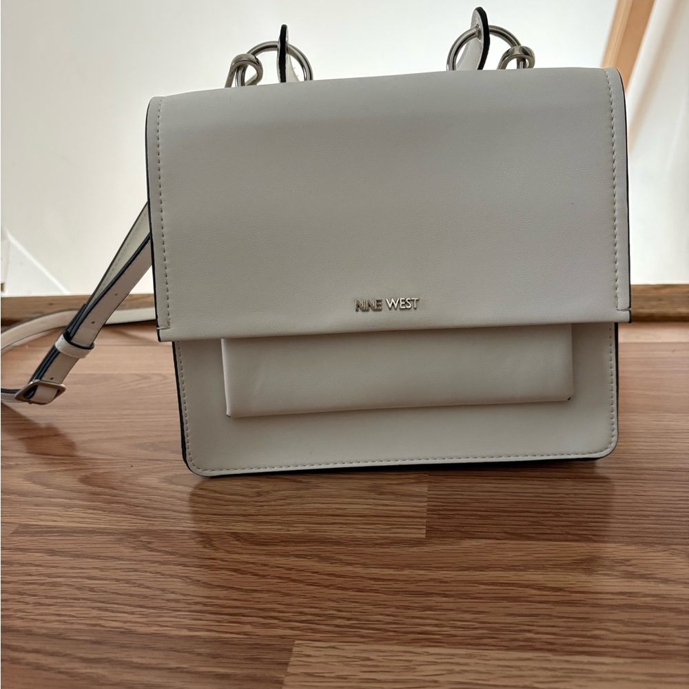 Nine West White Crossbody Bag